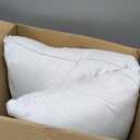 UGG Danielle Cooling Pillow King Size Hypoallergenic Down Alternative Luxury Hotel Bed Pillow for Stomach Back or Side Sleeper with Machine Washable Cover, 20-inch x 36-inch, White
