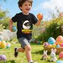 Boys Easter Shirts Kids Cotton Graphic Tees Casual T-Shirts 3-7 Years (05 Eggs)