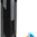 BOMEI PACK 1 Roll 1500ft Industrial Black Stretch Wrap 70 Gauge 15inch with 3inch Handles, Shrink Wrap Roll for Pallet Wrap, Durable Self-Adhering Packing, Moving, Heavy Duty