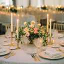 50 Pack Flameless Taper Candles, 11 Inch Battery Operated LED Taper Candles Flickering Electric Led Candlesticks for Wedding Party Church Christmas Centerpiece, No Batteries, Ivory (50)