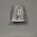 Happy Trees Badge Holder Horizontal ID Card Protector, Name Tag Badge Holders with Resealable Zip, Clear PVC Plastic Sleeves, Pass Case Credential Pouch for Office, School (50 Pack)