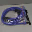 9 Pcs Spark Plug Wire Set 10.5mm Electronic Ignition Cables for SBC BBC HEI 350 383 454 90 to Straight