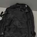 17x10x9” Carry On Backpack For United Airlines - 25L Maximum Sized Air Travel Backpack - Travel Luggage Bag for Men and Women - Premium Underseat Bag for Travel Accessories - Black Backpack