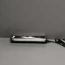 REPTI ZOO 8W Reptile T5 HO UVB Lighting Combo Kit, 12" Light Fixture Reptile Terrarium Hood, with Detachable Curved Reflector and 5.0 UVB T5 Lamp Bulb, ETL certificated