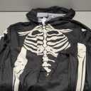 Morph Skeleton Costume Men, Adult Skeleton Costume, Halloween Costumes For Men, Halloween Costumes For Adults (Medium, Black)