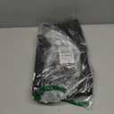 3 Pcs Hair Extension Storage Bag, Hair Extensions Holder with Hanger, 11.4 * 23.6 inches, Portable Wig Bags Storage with Transparent Zipper Closure (Black)