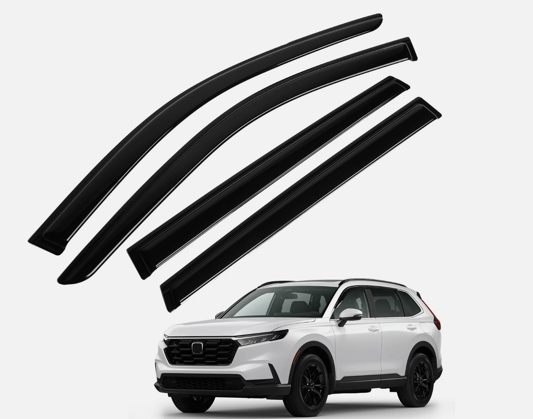 CRV Rain Guards - Window Visors for Honda CR-V CRV 2023-2025 2026, Out-Channel Side Window Rain Guards for CRV Accessories, 4PCS, Black, Car Accessories