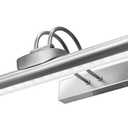 26" Wireless Picture Lights, Rechargeable Battery Art Display Light with Remote Control, Dimmable/Timer Off Dartboard Light, 3 Lighting Modes Full Metal Painting Display Lights (Nickel-1 Pack)