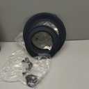 Set of 2 Vented Tempered Glass Universal Lid for Pot Pan Skillet with Heat Resistant Silicone Microwave Safe Splatter Lid Cover Fit 8 8.5 9 and 9.5 10 10.5 11, Grey