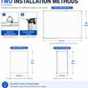 60x48 Extra Large Whiteboard for Wall, Magnetic Dry Erase Board for Office | Extra-Large Magnetic Surface, Easy Writing and Erasing, Aluminum Frame, ABS Corners and Marker Tray for Office and Classroom
