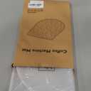 Silicone Coffee Mat,15.8"x 11.8"in Bar Mat for Countertop,Heat-Resistant,Non-Slip,Leak-Proof,Fit for Coffee Maker/Espresso Machine-Translucent