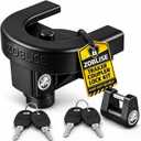 2-5/16" Trailer Lock, Heavy Duty Trailer Hitch Lock Anti Theft Set