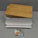 CPAP Machine Protector Box & Bedside Organizer, DualSide Hose Ports, Cable Management, Hose Cover, Mask & Accessories Protection  White