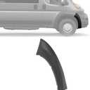 HECASA Front Bumper Molding Trim Fender Flare Compatible with 2019-2022 Dodge Ram Promaster 1500 2500 3500 Wheel Molding End Cap Trim - Right Passenger Side