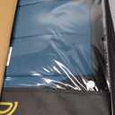 Coverado Seat Covers, Car Seat Covers Front Seats, Car Seat Cover, Car Seat Protector Waterproof, Car Seat Cushion Nappa Leather, Seat Covers Carseat Cover Universal Fit for Most Cars (Black-Blue)