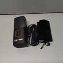 Tire Inflator Portable Air Compressor, 5X Faster Portable Air Pump for Car Tires with Powerful Battery, 180PSI Cordless Air Pump with Digital Pressure Gauge for Cars, Bike & Motorcycle Tires, Ball (Black)