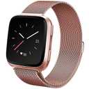 DI Fitbit Versa Rose Gold Mesh Band