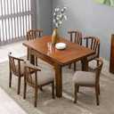 Genina Seat Covers for Dining Room Chair Seat Slipcovers Kitchen Chair Covers (Taupe, 4 Pcs)