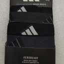 adidas Boys' Performance, Kids Underwear, Athletic Fit Microfiber Boxer Briefs (Medium, Black/Onix Grey/Grey)