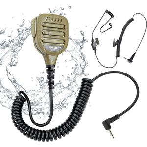 IP65 Waterproof Shoulder Mic Speaker Microphone for Motorola Talkabout T100 T200 T200TP T260 T260TP T265 T380 T400 T460 T600 T605 T605 T800 MH230R MR350R Hyt TC1688 TC-1688 TC310 TC320