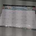 3 x 2026 Desk Calendar, Monthly Desk Pad Calendar, Jan 2026 - Jun 2027, Large Size 17"x12" Table Planner with Protect Paper, Stickers, Office Supplies and Desk Accessories for Women