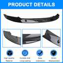 Front Bumper Lip for 2011-2016 BMW 5 Series F10 520i 535i 550i M Sport Front Bumper Lip Splitter Spoiler (Carbon Fiber)