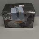 FineMade Compact Roti Maker, 8'' Electric Tortilla Maker Machine, Maquina Para Hacer Tortillas, Crepe Maker,Electric Tortilla Press, Prensa Para Tortillas, Recipe Included, Black