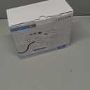 miadore 4 Pack Classic N64 Controller, Wired Classic N64 Gamepad with Upgraded Joystick (Black/Gray/Clear Orange/Clear Green)