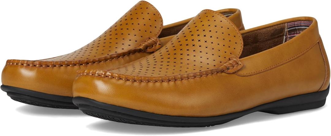 Stacy Adams Mens Conroy Moc Toe Driver (7, Tan)