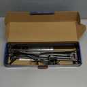 SKYLEO Desk Lamp for Home Office, Eye Comfortable LED Desk Light for Long Hours, Adjustable Swing Arm with Memory Function, Black