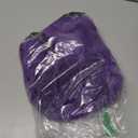 Wiggy Mermaid Long Purple Braided Wig + Tattoos Stickers Prop for Women Purple Base Wig with Braids Ponytail Pigtail Clip + Cap for Stage Party Halloween Costume Cosplay