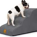 Dog Stairs for Small Dogs and Cats, 3-Step Dog Steps for Couch, 15.7" H