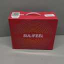 SULIFEEL Rainbow Unicorn Roller Skates for Girls Light up Wheels Kids Quad Skates with High Top Reflective TPU Leather Rainbow Unicorn (1.5)