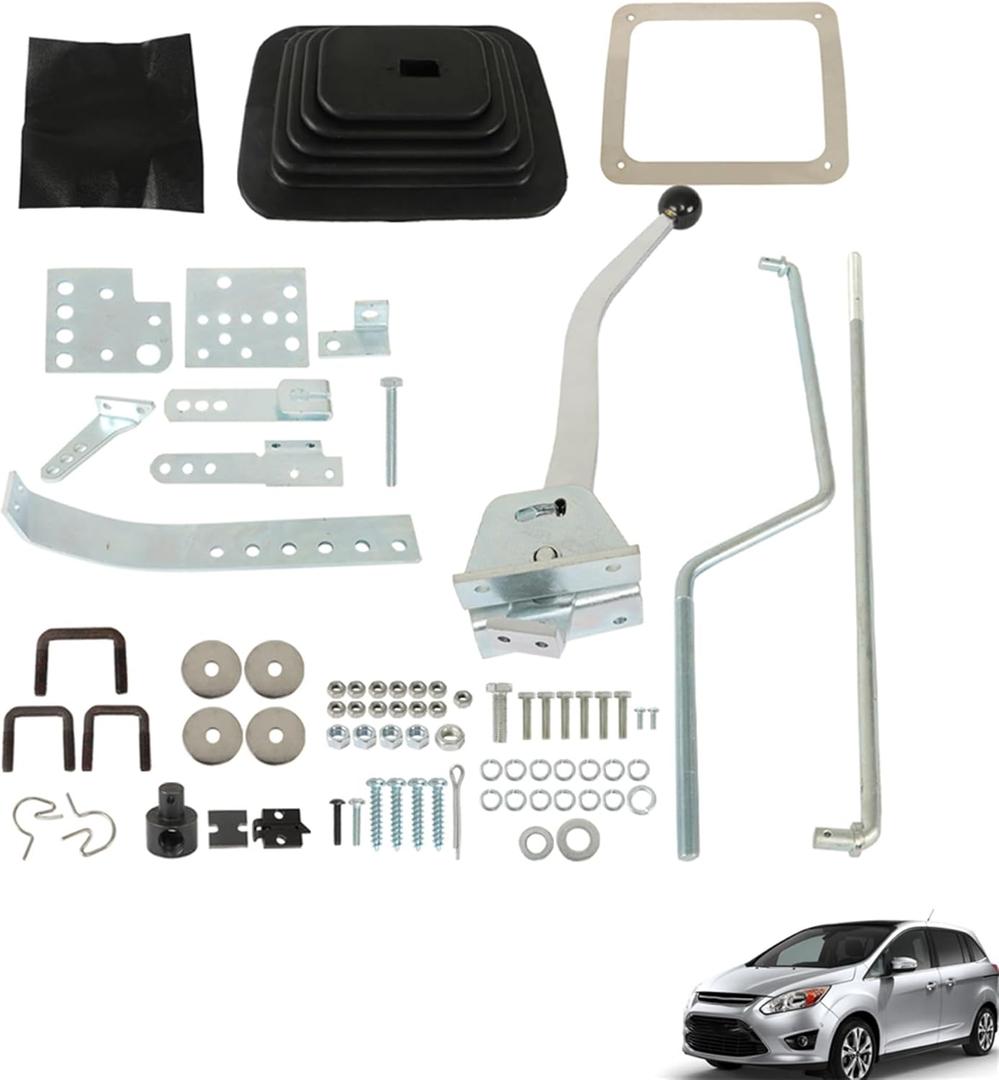 3 & 4 Speed Floor Shifter Automatic Replacement for C4/C6/700R4/TH400/TH350