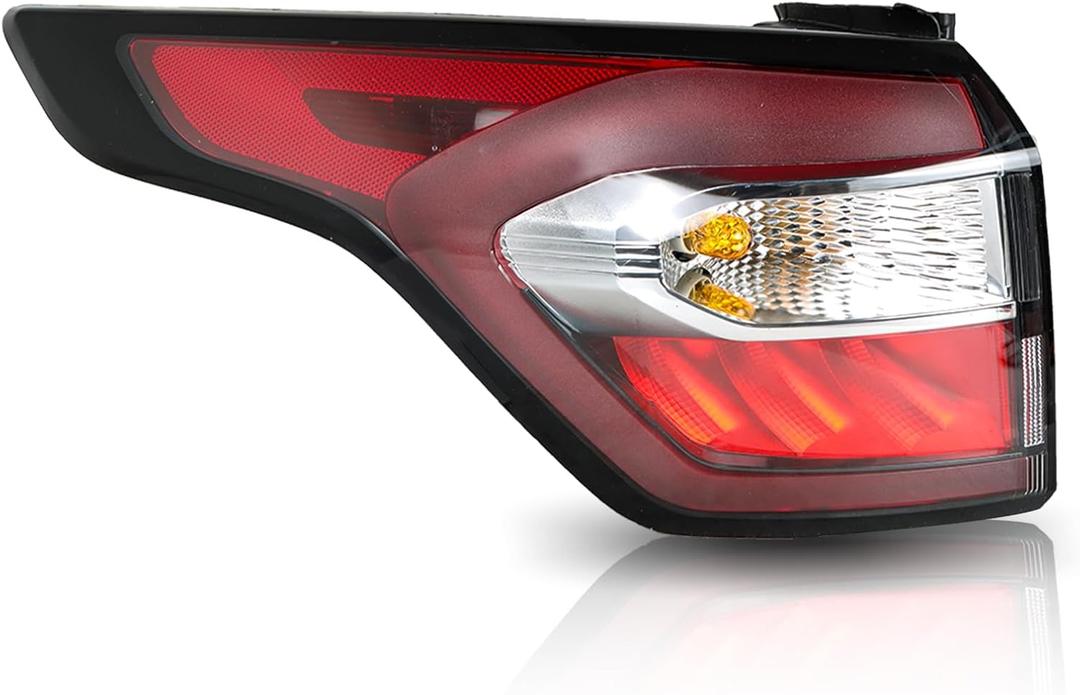 labwork Driver Side Tail Light Replacement for Escape 2017 2018 2019 Rear Tail Light Brake Lamp Assembly LH Left Side