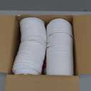 Jingmore 60 Pack 12 oz Christmas Disposable Hot Chocolate Coffee Cups with Lids, Christmas Pink Thickened Coffee Cups for Hot Cocoa Chocolate Beverages Tea Drinks Winter Xmas Holiday Party Supplies