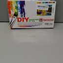 Tucocoo Electric Guitar Little Girl Paint by Numbers Kits 16x20 inch Canvas DIY Oil Painting for Adults with Brushes and Acrylic Pigment Black Girl Music Art Picture for Home Decor (Without Frame)