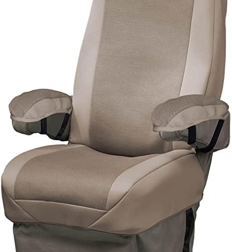 Covercraft Seat Glove Universal Seat Cover for RVs and Vans, Single Bucket Seat (Tan/Tan)