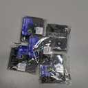 TZe-221 TZe221 TZe TZ Tape 9mm 0.35 Laminated White Replacement for Brother Label Maker Tape 9mm P Touch Label Tape, Compatible with Brother PT-D220 PT-D210 PT-H110 PT-1890, 3/8 Inch, 5-Pack (Black on White)