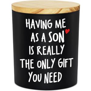 Fathers Day Dad Gifts from Son,Mothers Day,Fathers Day, Christmas Gifts for Mom Dad-Vanilla Lavender Candle 10oz