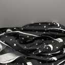 Stuffed Animal Storage Bean Bag Chair | 2 Sizes in 1 | 100% Cotton Washable Kids Plush Toys Organizer | XL to XXL Expandable Premium Soft Toys Pouf Starry Night