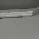 LazBlinds No Tools No Drill 1" Vinyl Mini Blinds, Cordless Blinds for Windows, Light Filtering Horizontal Window Blinds & Shades, 37" W x 48" H, White