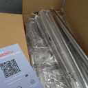 SElRIONE Corner Shower Caddy Tension Pole, Quick Setup, Rust-Free Bathroom Shower Organizer Corner for Bathtub Shampoo Storage, 4-Tier Adjustable Shelf, Drill Free, Fits 34 to 116 Inch Height