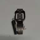 Stainless Steel Watch Band with Case Compatible with Apple Watch Ultra 3 2 1 band (49mm), Rugged Strap with Metal Protective Bumper Cover for iWatch Bands Men (Grey)