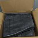 BBTO 2 Pcs Heavy Duty Snow Inner Tube for Sledding Recreational Rubber Inflatable Tire Tube Commercial Grade for Winter Ski Floating Pool Closing Water Rafting Adults, Black (48 Inch)