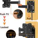 Mounting Dream Lockable RV TV Mount for Most 10-26 Inch Flat Screen, RV TV Mount Bracket for Camper Trailer Truck Boat, Full Motion RV TVs Wall Mount Quick Release Lock, VESA 100x100mm, 33 lbs MD2209