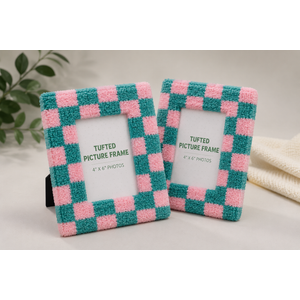 Tufted Picture Frame, Pack of 2