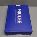 MIULEE Set of 2 Waffle Bathroom Rugs, Boho Bath Rugs Non Slip Washable, Super Absorbent Bath Mats, Ultra Soft Rubber Backed Shower Mats for Bathroom Floor, Tub and Shower, Brown, 17x24 Inch