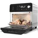 Nuwave PFAS-Free Steam Oven & Air Fryer, All-in-One Convection Cooker with Precision Steam Control, Toast, Air Fry, Sous Vide, Steam & More, Juicier Meats, 120 Presets, 50450F, Stainless Steel