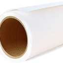 Seamless Photo Photography Background Paper Backdrop Paper Roll for Photoshoot and Videos, 82" x16', Arctic White